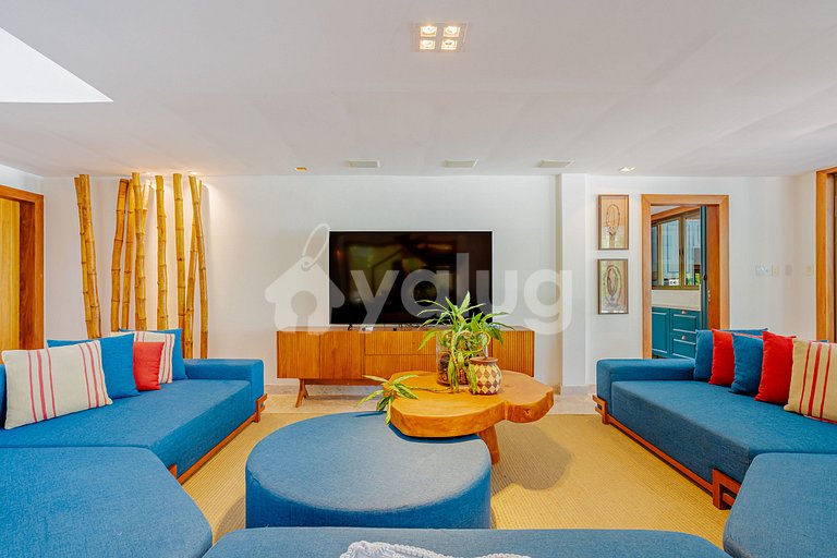 GB129 Luxury Beachfront House - Guarajuba