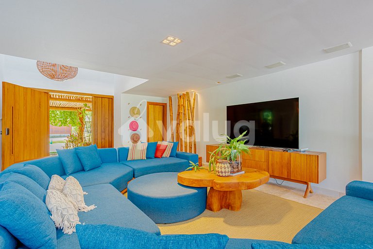 GB129 Luxury Beachfront House - Guarajuba