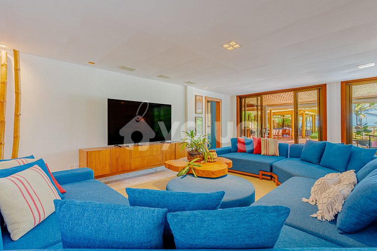 GB129 Luxury Beachfront House - Guarajuba