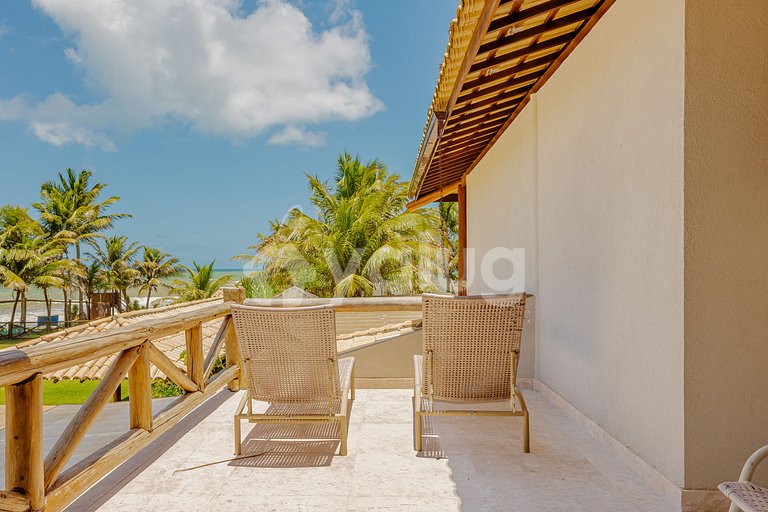 GB129 Casa de Alto Padrão Pé na Areia - Guarajuba