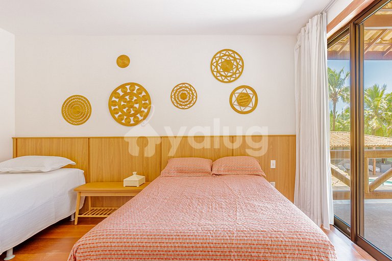 GB129 Luxury Beachfront House - Guarajuba