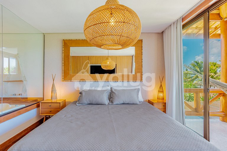 GB129 Luxury Beachfront House - Guarajuba