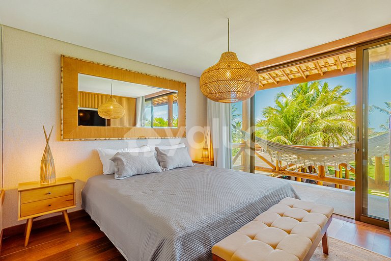 GB129 Luxury Beachfront House - Guarajuba