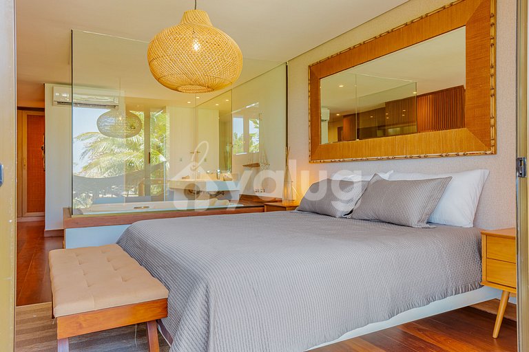 GB129 Luxury Beachfront House - Guarajuba