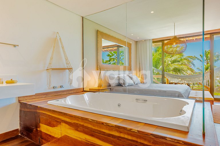 GB129 Casa de lujo frente a la playa - Guarajubá