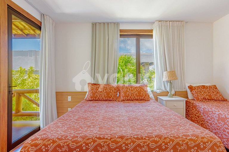 GB129 Luxury Beachfront House - Guarajuba