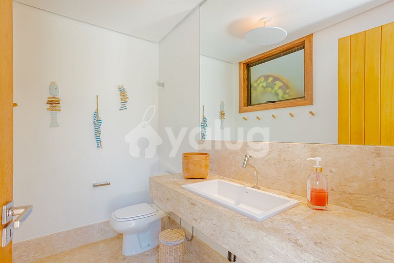 GB129 Luxury Beachfront House - Guarajuba