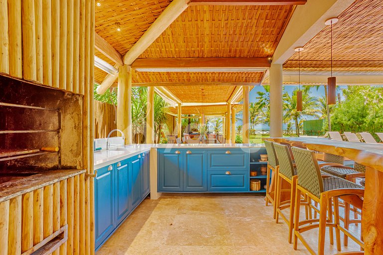 GB129 Casa de lujo frente a la playa - Guarajubá