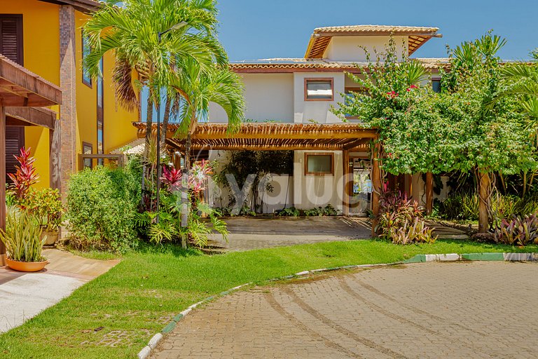 GB129 Luxury Beachfront House - Guarajuba