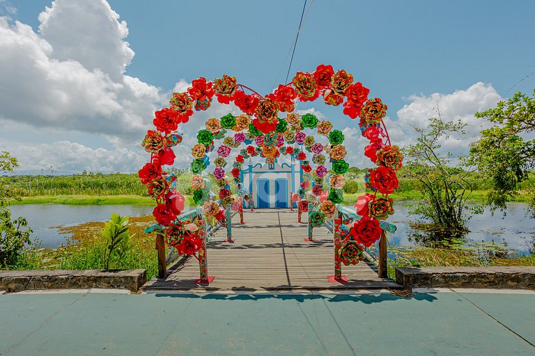 Great beachfront apartment with 2 suites in Praia do Forte