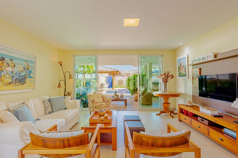 GB130 Excellent House with Pool - Guarajuba