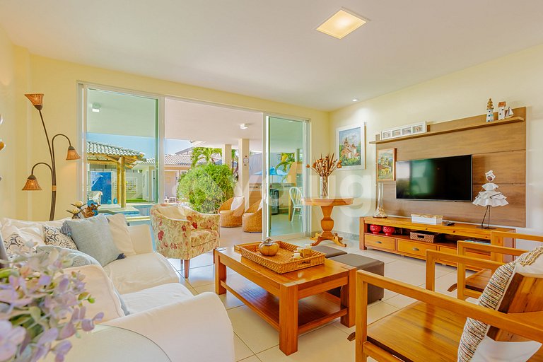 GB130 Excellent House with Pool - Guarajuba