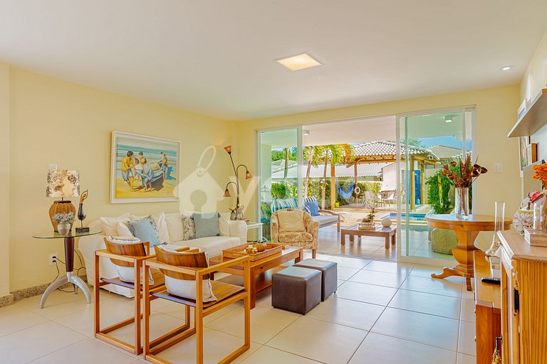 GB130 Excellent House with Pool - Guarajuba