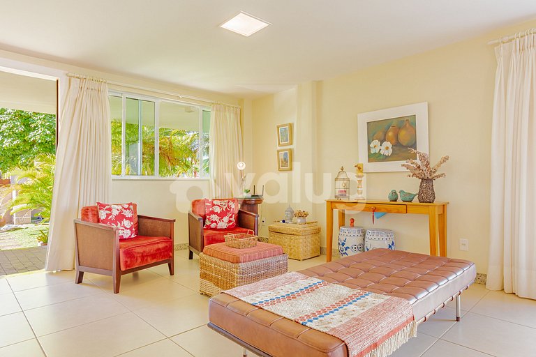 GB130 Excelente casa con piscina - Guarajubá