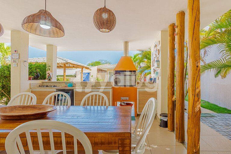 GB130 Excellent House with Pool - Guarajuba