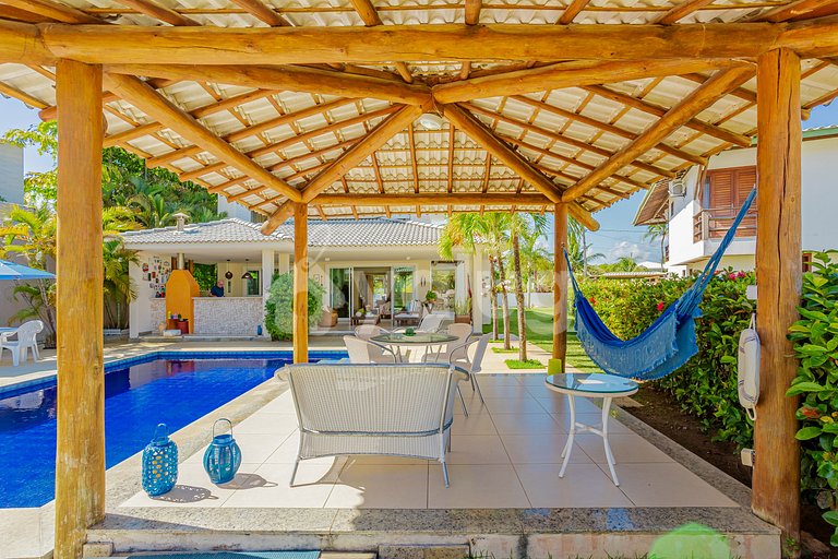 GB130 Excellent House with Pool - Guarajuba