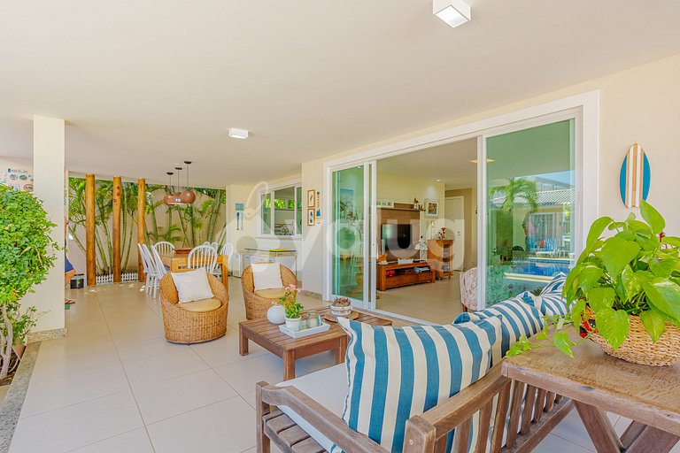 GB130 Excelente Casa com Piscina - Guarajuba