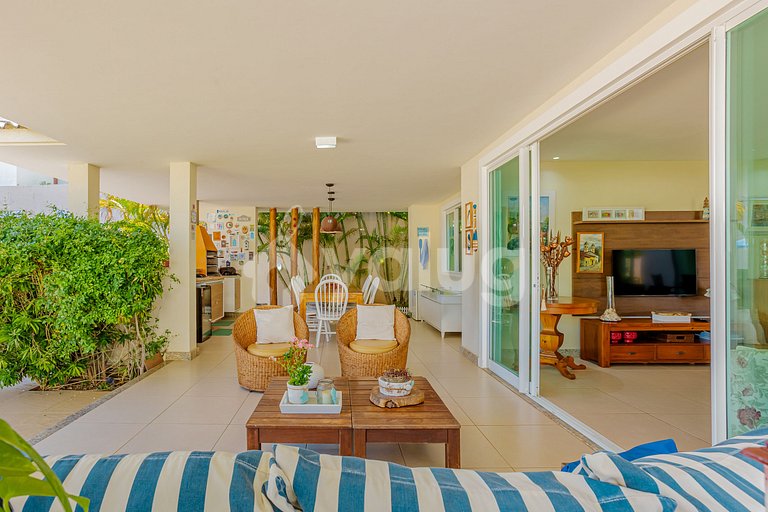 GB130 Excelente casa con piscina - Guarajubá