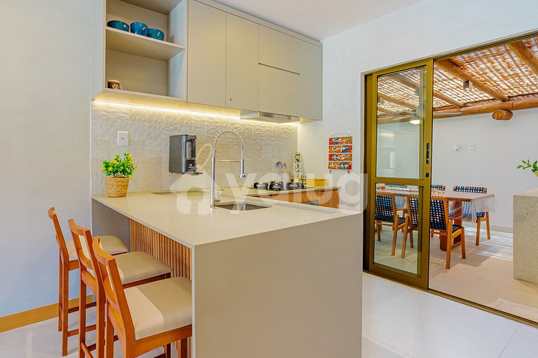 IT121- Village Charmoso com 2 Suítes em Itacimirim