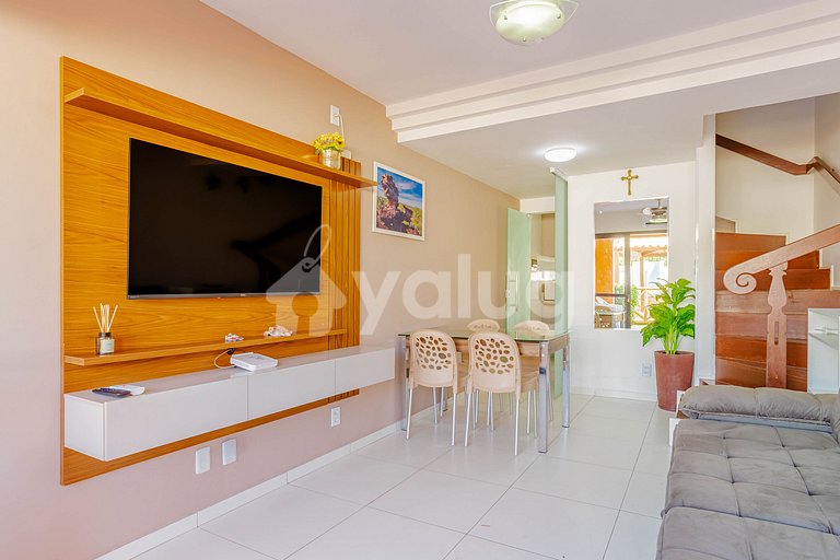 Ótimo apt 2 Quartos em Guarajuba com Piscina e WiFi