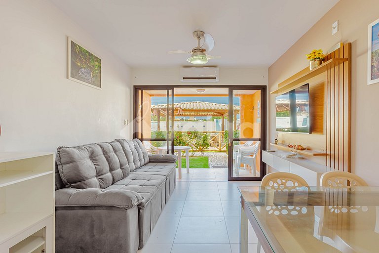 Great 2 Bedroom apt in Guarajuba with Swimming Pool and WiFi