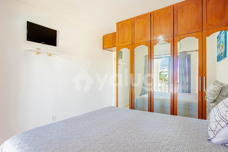 Great 2 Bedroom apt in Guarajuba with Swimming Pool and WiFi