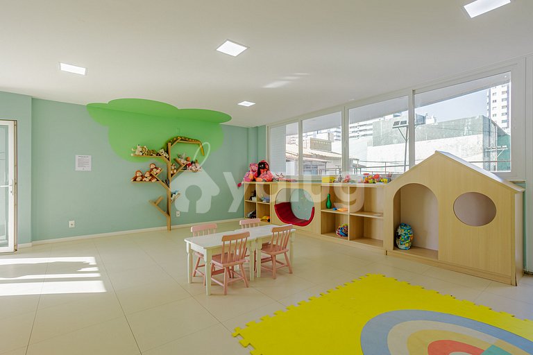 Apartamento vista mar a 200m da praia Armação