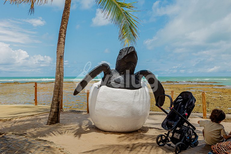 PF124 Excelente Village a 600m da Praia