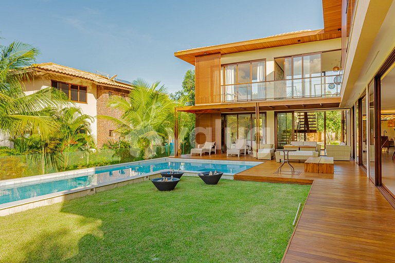 Hermosa casa de lujo con 5 suites en Praia do Forte
