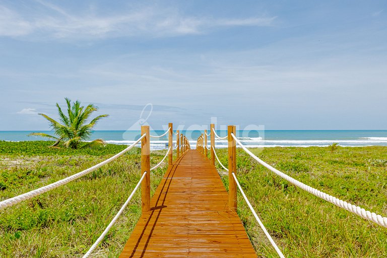 GB132 Beachfront Apto with Sea View - Guarajuba