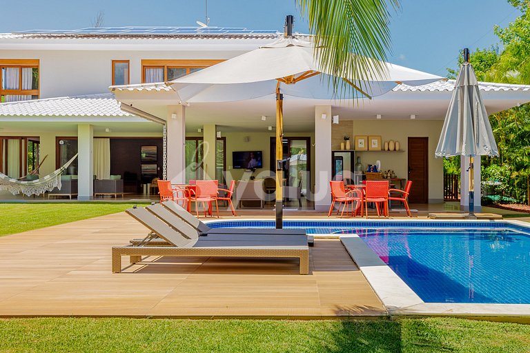 IT 122 Excellent House with 4 suites and Pool - Itacimirim