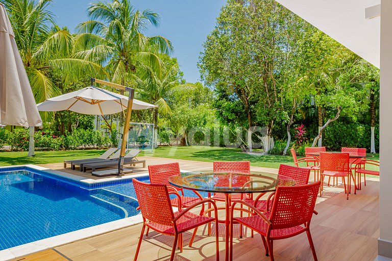 IT 122 Excellent House with 4 suites and Pool - Itacimirim