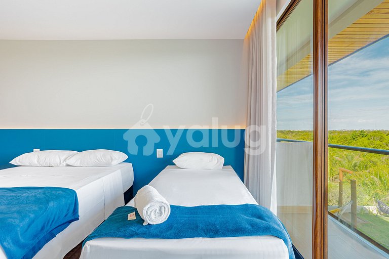 Casa de lujo con jacuzzi y 6 suites.