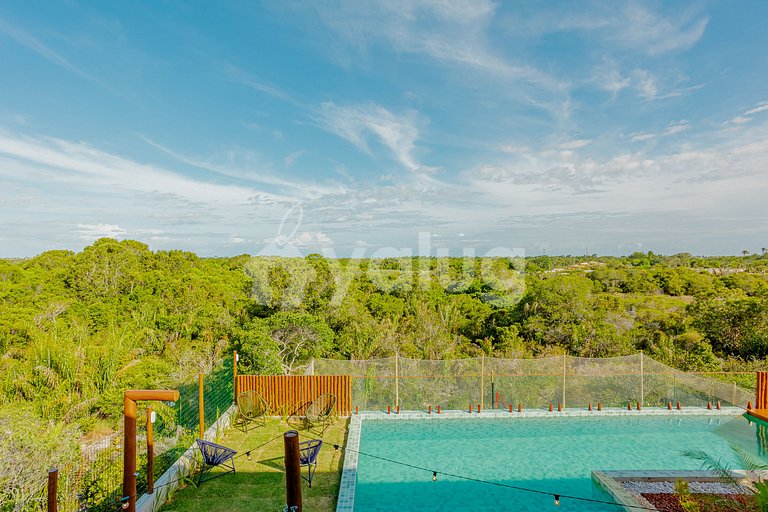 Casa de lujo con jacuzzi y 6 suites.