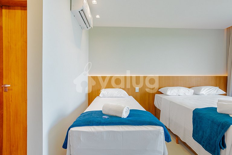 Casa de lujo con jacuzzi y 6 suites.