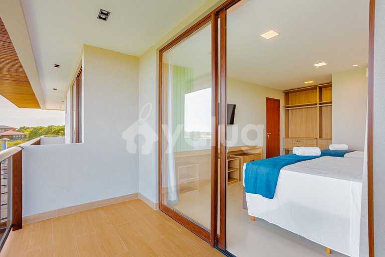 Casa de lujo con jacuzzi y 6 suites.