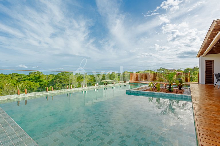 Casa de lujo con jacuzzi y 6 suites.