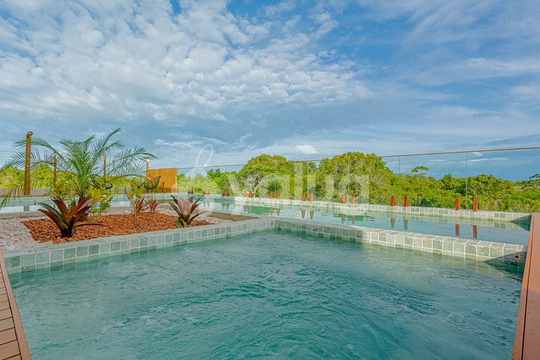 Casa de lujo con jacuzzi y 6 suites.