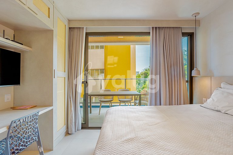 BR18 Beautiful Studio 180m from Barra Beach