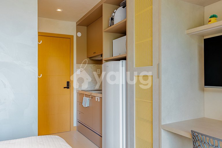 BR18 Lindo Studio a 180m da Praia da Barra