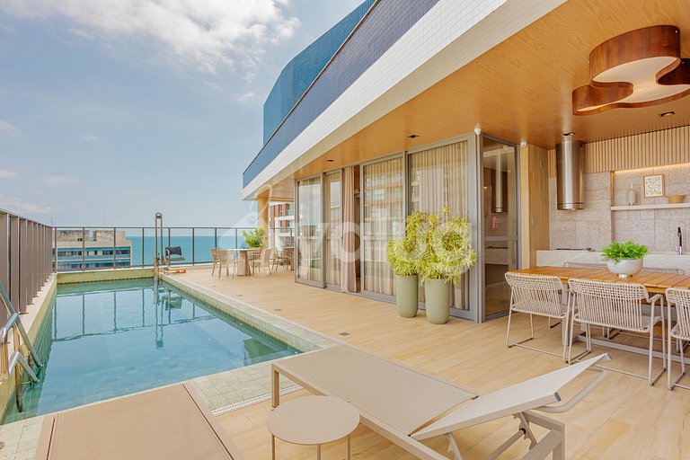 BR18 Beautiful Studio 180m from Barra Beach