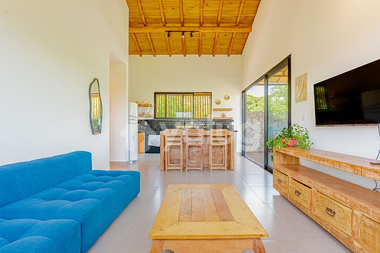 Casa con 4 dormitorios y piscina privada en Praia do Forte.