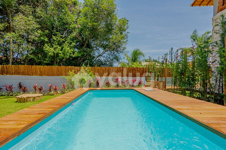 Casa 4 quartos com Piscina Privada em Praia do Forte