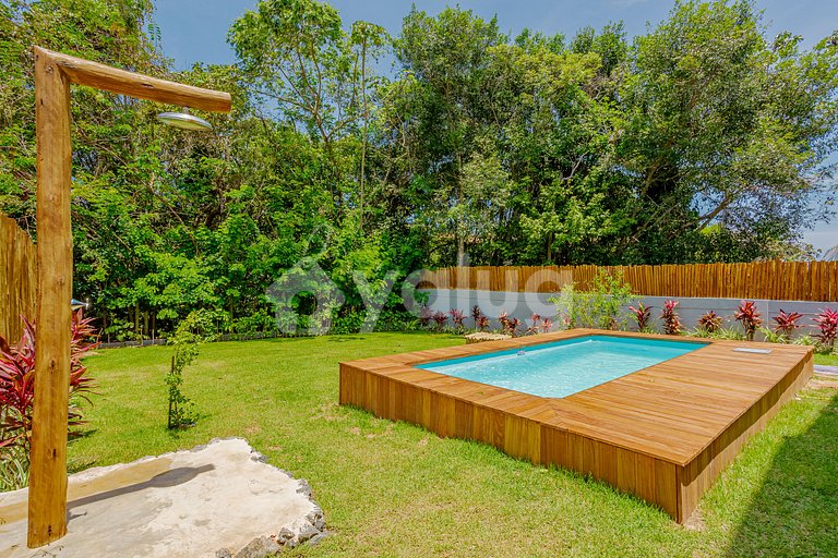 Casa con 4 dormitorios y piscina privada en Praia do Forte.