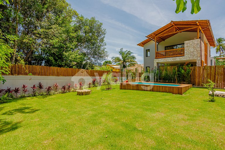 Casa 4 quartos com Piscina Privada em Praia do Forte