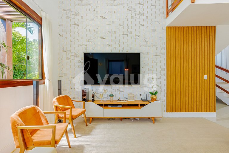 Casa completa de Alto Padrão com piscina em Praia do Forte