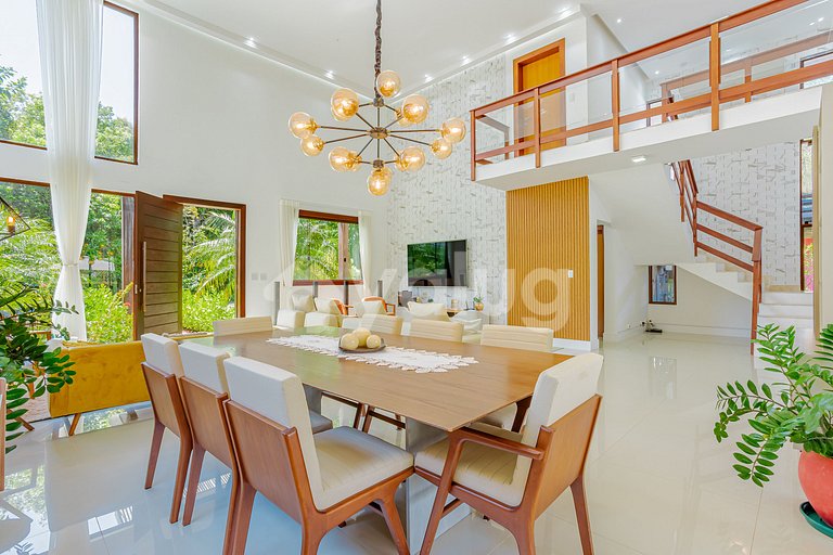 Luxury fully equipped house with pool in Praia do Forte.