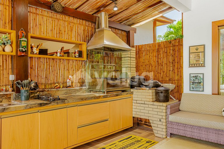 Luxury fully equipped house with pool in Praia do Forte.