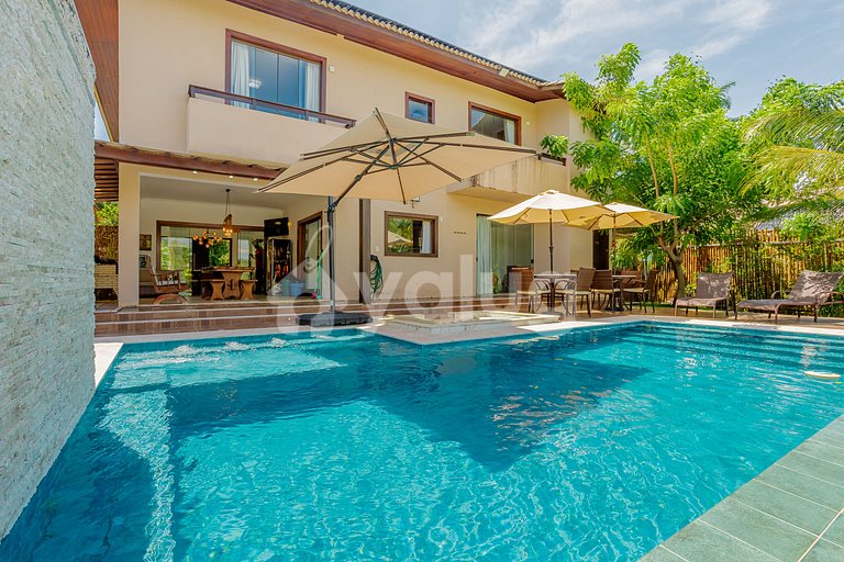 Luxury fully equipped house with pool in Praia do Forte.