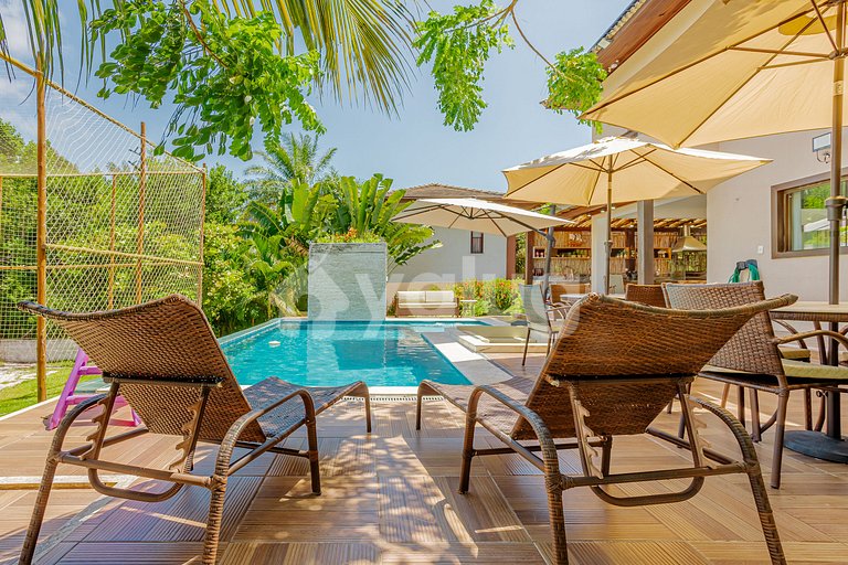 Luxury fully equipped house with pool in Praia do Forte.